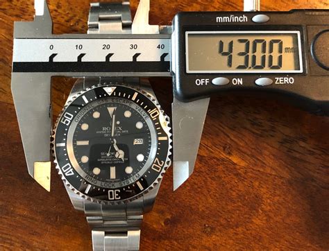 rolex 16570 case thickness|how to measure rolex size.